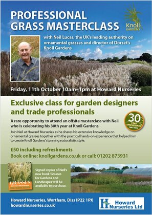Grasses Masterclass with Knoll Gardens